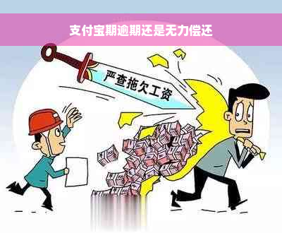 支付宝期逾期还是无力偿还