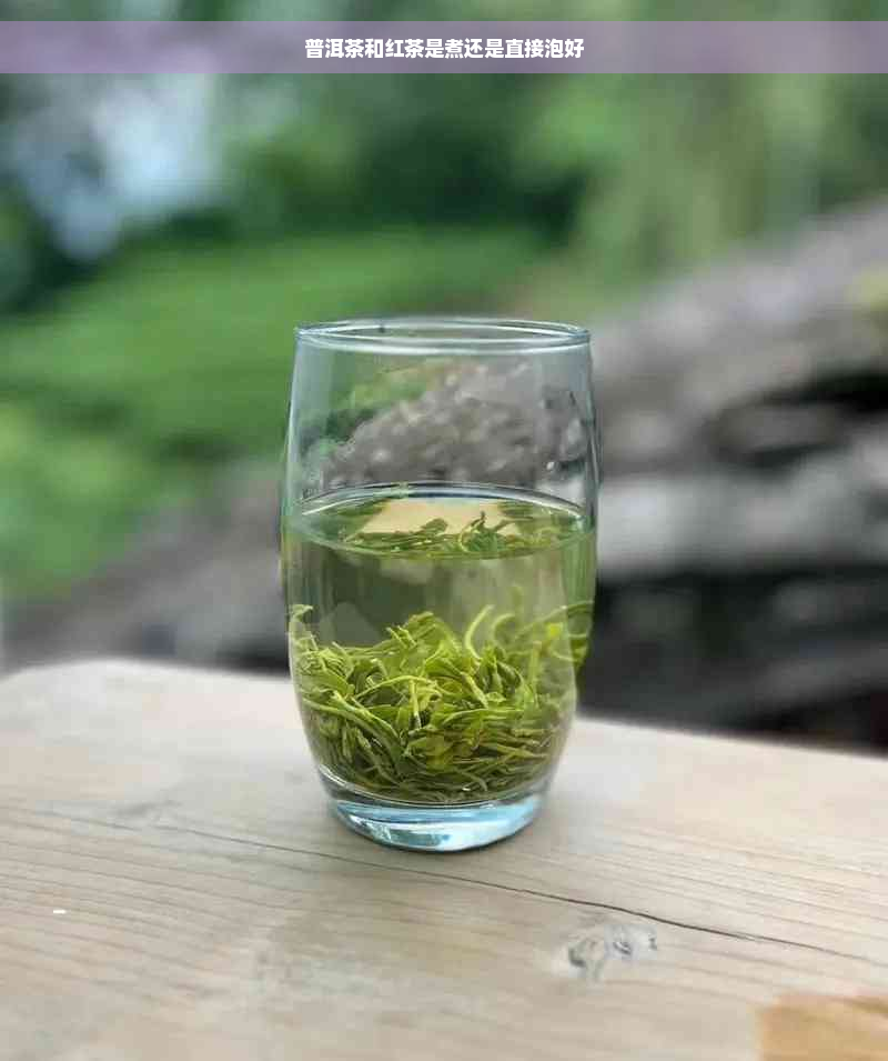 普洱茶和红茶是煮还是直接泡好