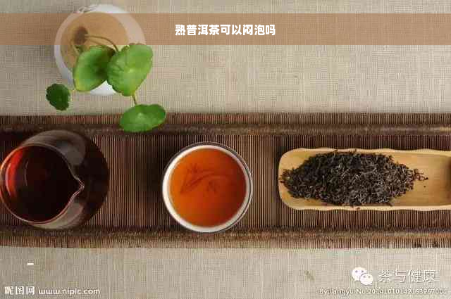 熟普洱茶可以闷泡吗