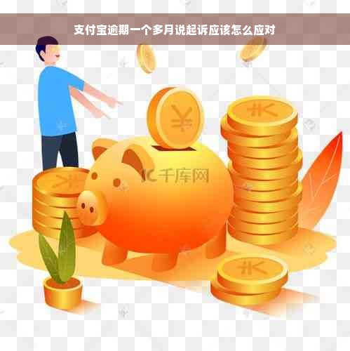 支付宝逾期一个多月说起诉应该怎么应对