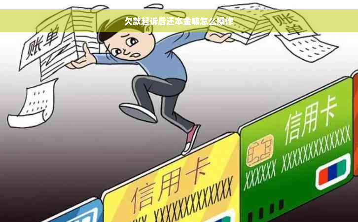 欠款起诉后还本金嘛怎么操作