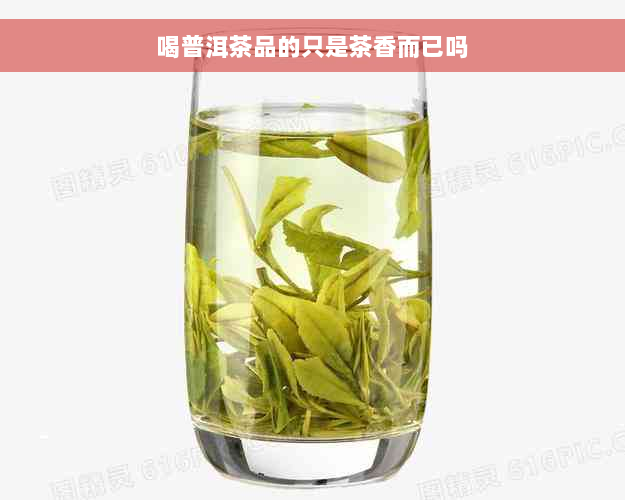 喝普洱茶品的只是茶香而已吗