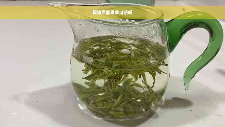 促排后能喝普洱茶吗