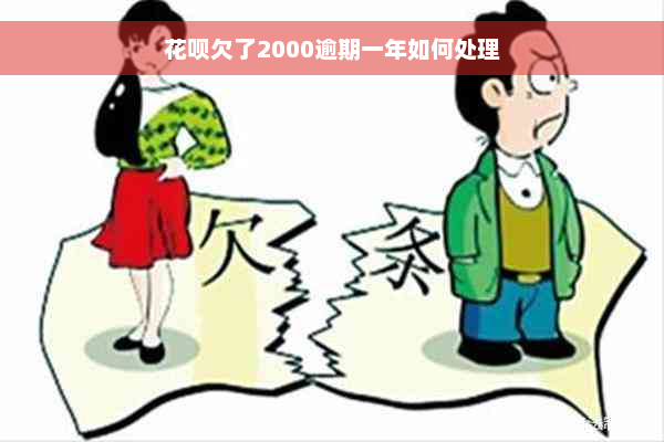 花呗欠了2000逾期一年如何处理