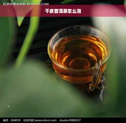 干皮普洱茶怎么泡