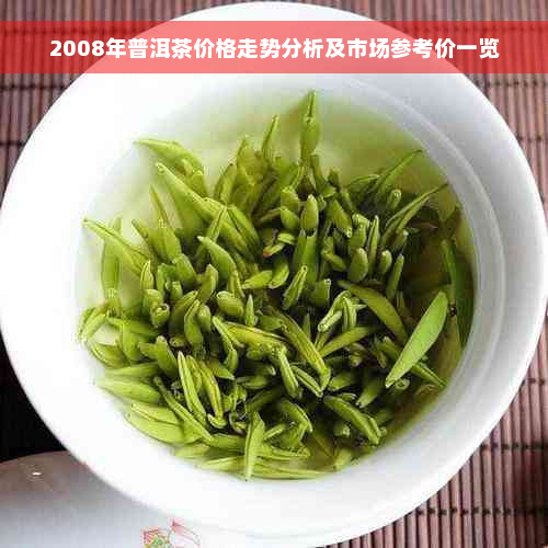 2008年普洱茶价格走势分析及市场参考价一览