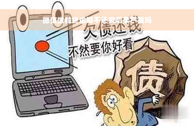 微信微粒贷逾期不还款后果严重吗