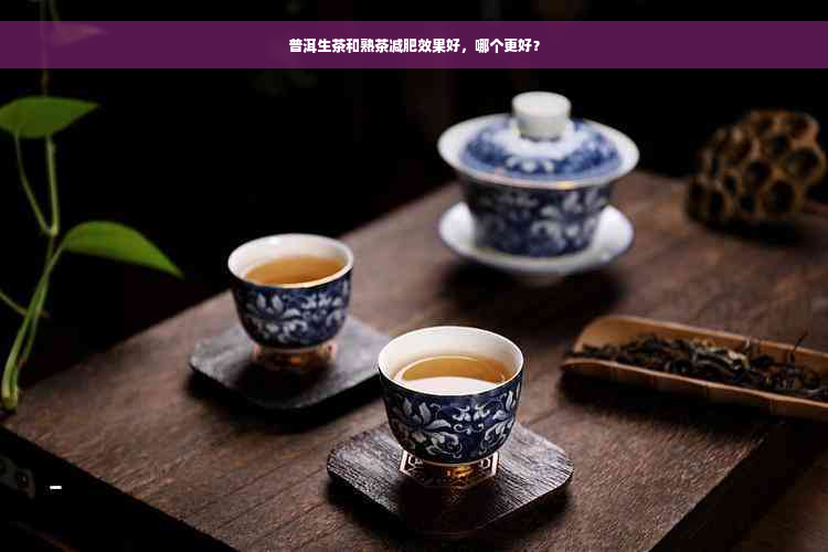 普洱生茶和熟茶减肥效果好，哪个更好？