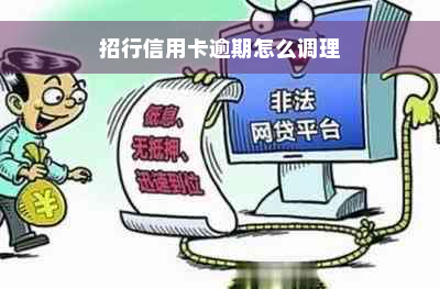 招行信用卡逾期怎么调理