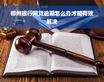 柳州银行网贷逾期怎么办才能有效解决