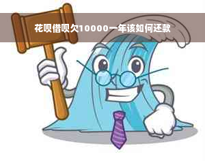 花呗借呗欠10000一年该如何还款