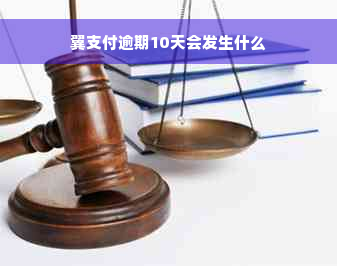 翼支付逾期10天会发生什么