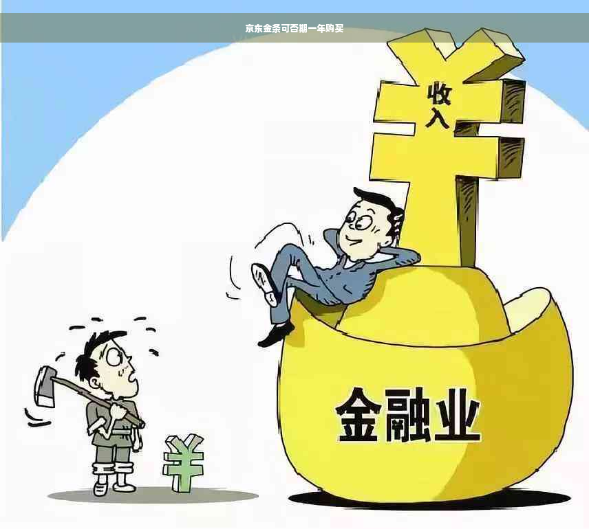 京东金条可否期一年购买