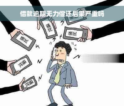 借款逾期无力偿还后果严重吗