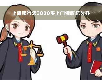 上海银行欠3000多上门催收怎么办