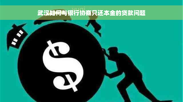 武汉如何与银行协商只还本金的贷款问题