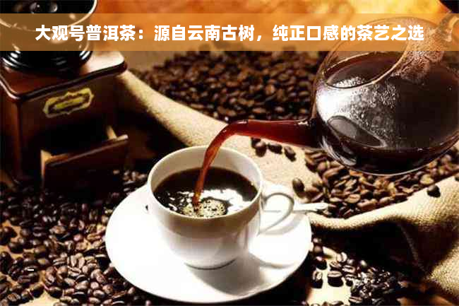 大观号普洱茶：源自云南古树，纯正口感的茶艺之选