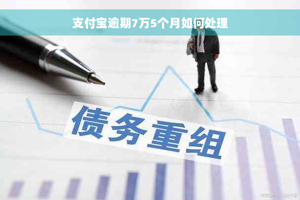 支付宝逾期7万5个月如何处理