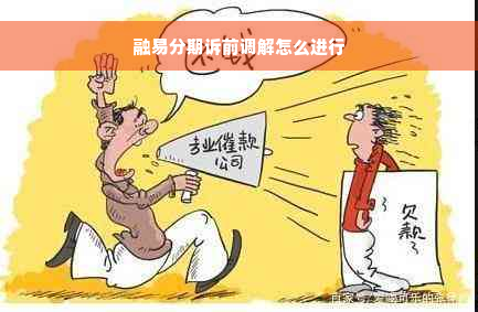 融易分期诉前调解怎么进行