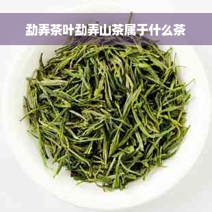 勐弄茶叶勐弄山茶属于什么茶