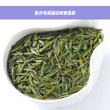 陈升号高端古树普洱茶