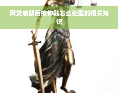 网贷逾期后被仲裁怎么处理的相关知识