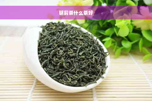 明前茶什么茶好