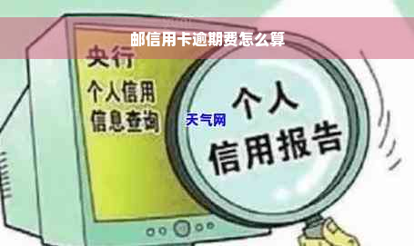 邮信用卡逾期费怎么算