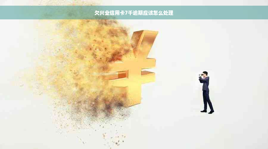 欠兴业信用卡7千逾期应该怎么处理