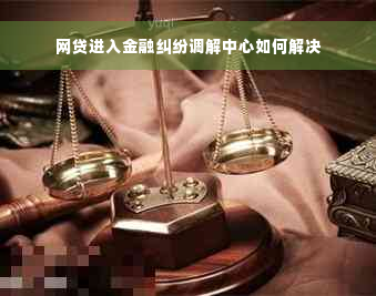 网贷进入金融纠纷调解中心如何解决