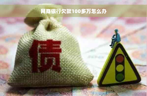 网商银行欠款100多万怎么办