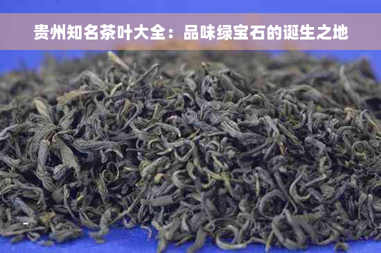 贵州知名茶叶大全：品味绿宝石的诞生之地