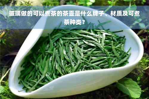 玻璃做的可以煮茶的茶壶是什么牌子、材质及可煮茶种类？