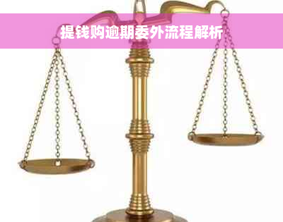 提钱购逾期委外流程解析