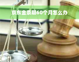 京东金条期60个月怎么办