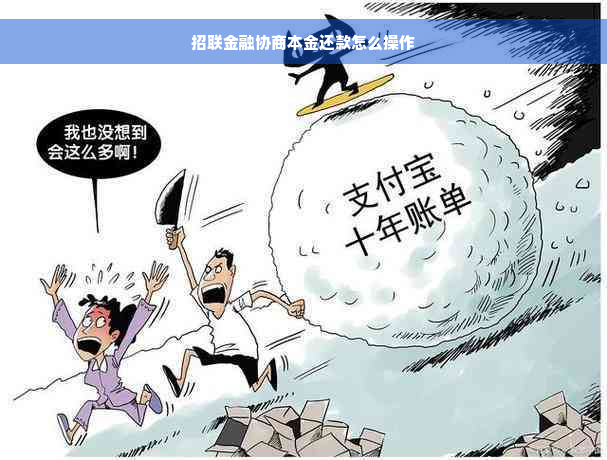 招联金融协商本金还款怎么操作