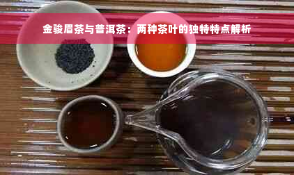 金骏眉茶与普洱茶：两种茶叶的独特特点解析