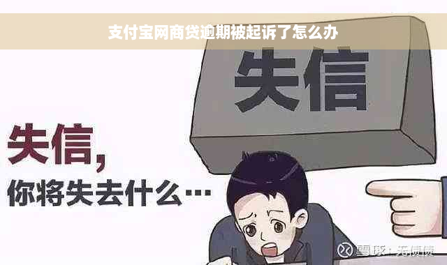 支付宝网商贷逾期被起诉了怎么办