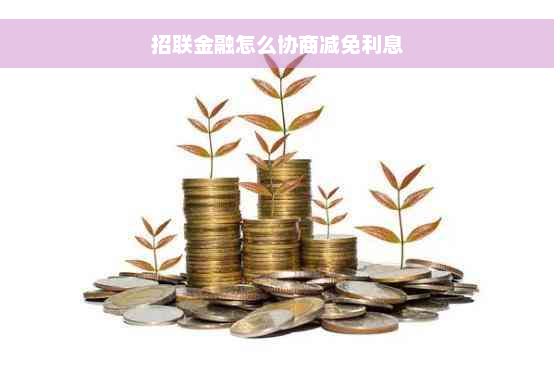 招联金融怎么协商减免利息