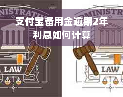 支付宝备用金逾期2年利息如何计算