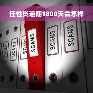 任性贷逾期1800天会怎样