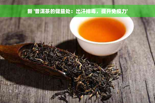 新 '普洱茶的健益处：出汗排毒，提升免疫力'