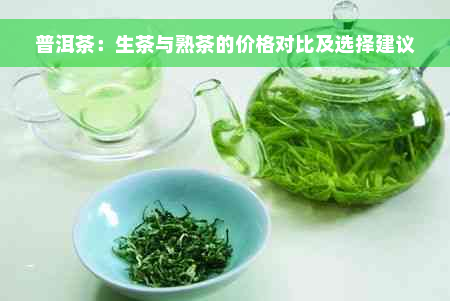 普洱茶：生茶与熟茶的价格对比及选择建议