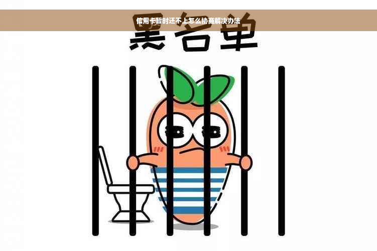 信用卡暂时还不上怎么协商解决办法